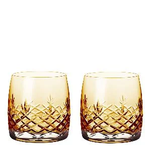 Crispy Aqua vannglass 23 cl 2 stk citrine v:8727171 Crispy Aqua vannglass 23 cl 2 stk citrine v:8727171