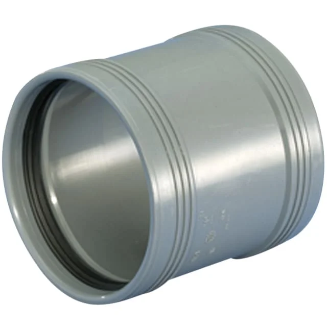 Wavin Wafix løpemuffe, Ø32 mm, plast, grå | 1450100