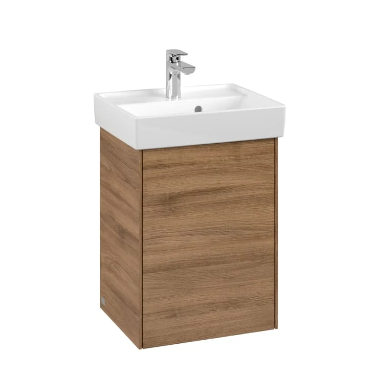 Villeroy & Boch Collaro servantskap, 41×34,4 cm, høyre, mørk eik | C00501RH Villeroy & Boch Collaro servantskap, 41×34,4 cm, høyre, mørk eik | C00501RH