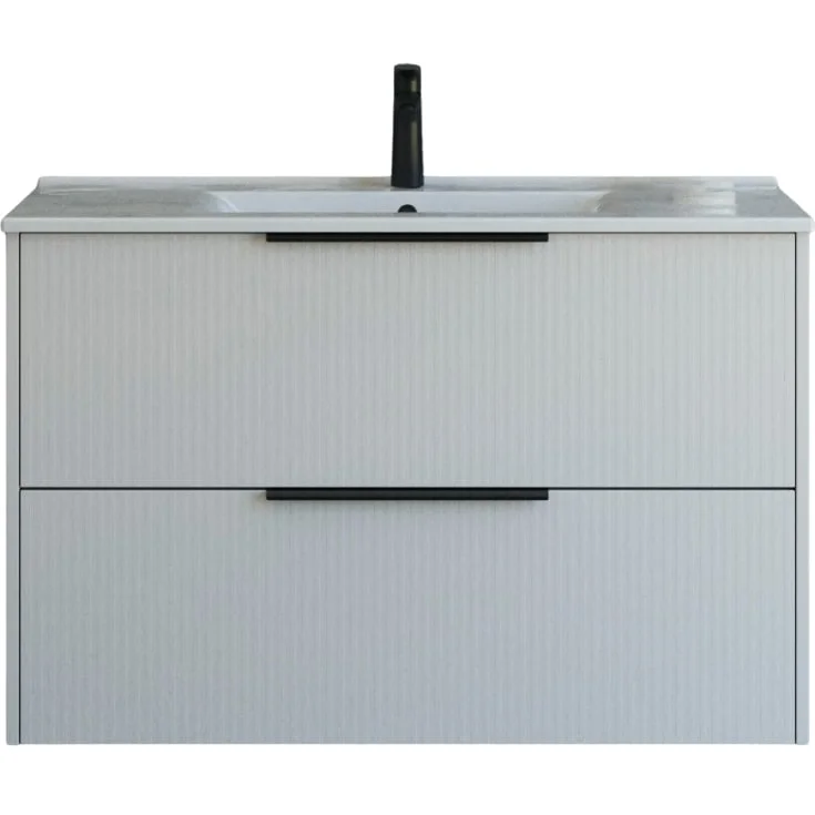 Dansani Mido+ Classic møbelpakke, 101×45,5 cm, stripete matt beige | MCMA-1934 Dansani Mido+ Classic møbelpakke, 101×45,5 cm, stripete matt beige | MCMA-1934
